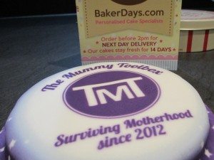Cake in the post with Baker Days & The Mummy Toolbox