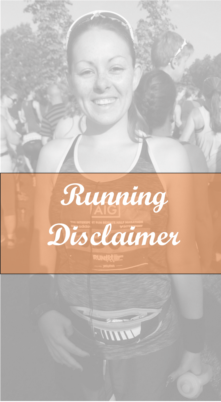 running disclaimer