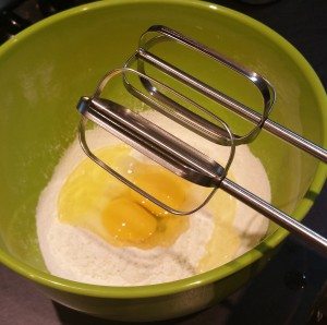Eggs and whisk