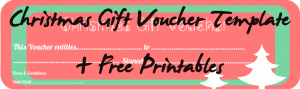 Free Printable Christmas Gift Vouchers - The Mummy Toolbox