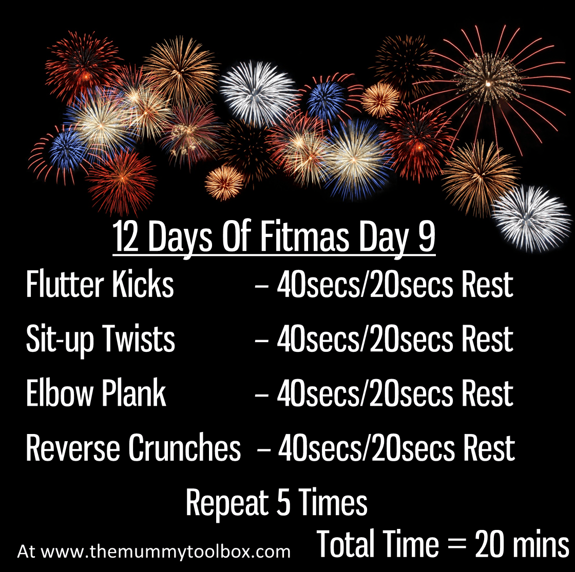 The 12 Days of Fitmas - Day 9