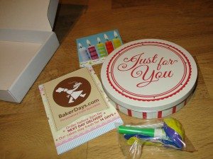Cake in the post with Baker Days & The Mummy Toolbox