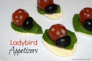 Natasha's Ladybird Appetizers - My Fab Foodie Favourite on YumTum linky week2