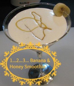 Banana & Honey Smoothie - Frozen fruit uses, recipe's and tips
