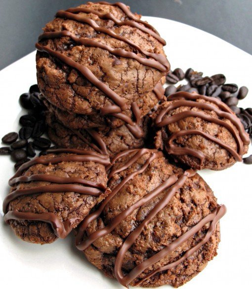 Barrista Brownie cookies by The Monday Box