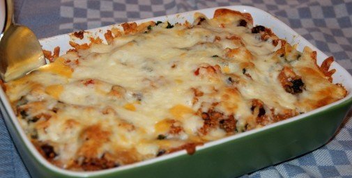 Mexican Kale and Quinoa Bake by Vegetarian gourmet