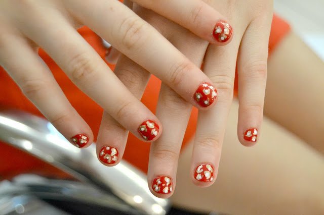 Animal Passion Nails by Sophy Robson for England Netball Netball nail art