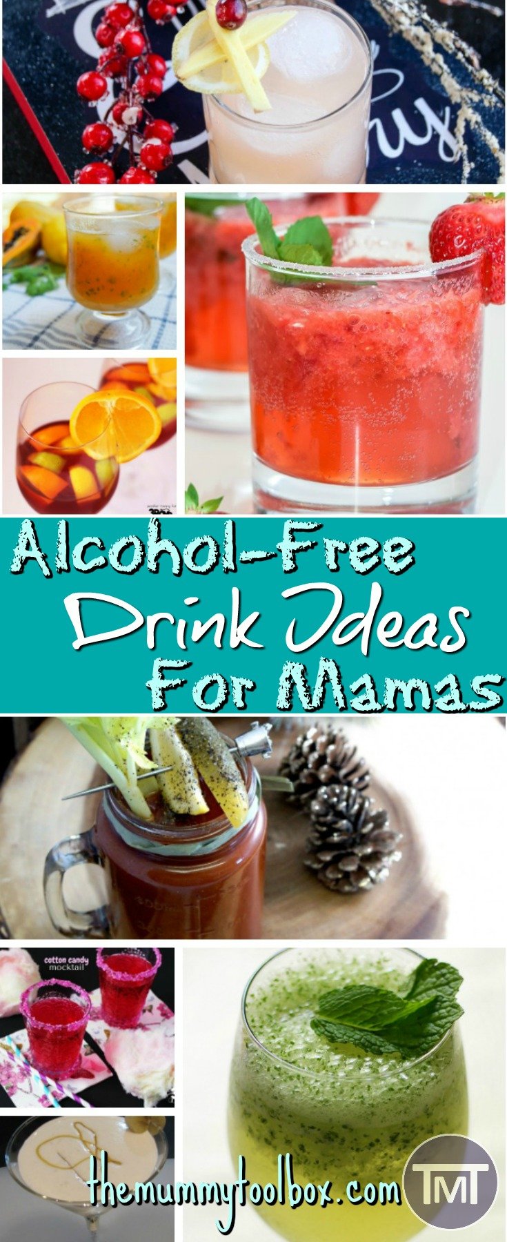 alcohol-free drink ideas for mamas