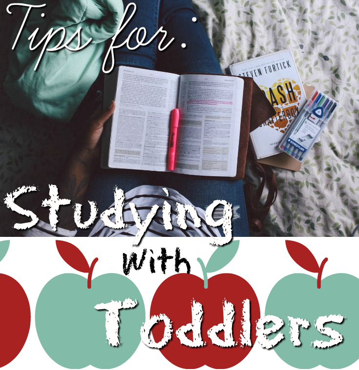 Tips and tricks for studying with a toddler. When the academic and the parenting lives cross over it doesn't have to be carnage!