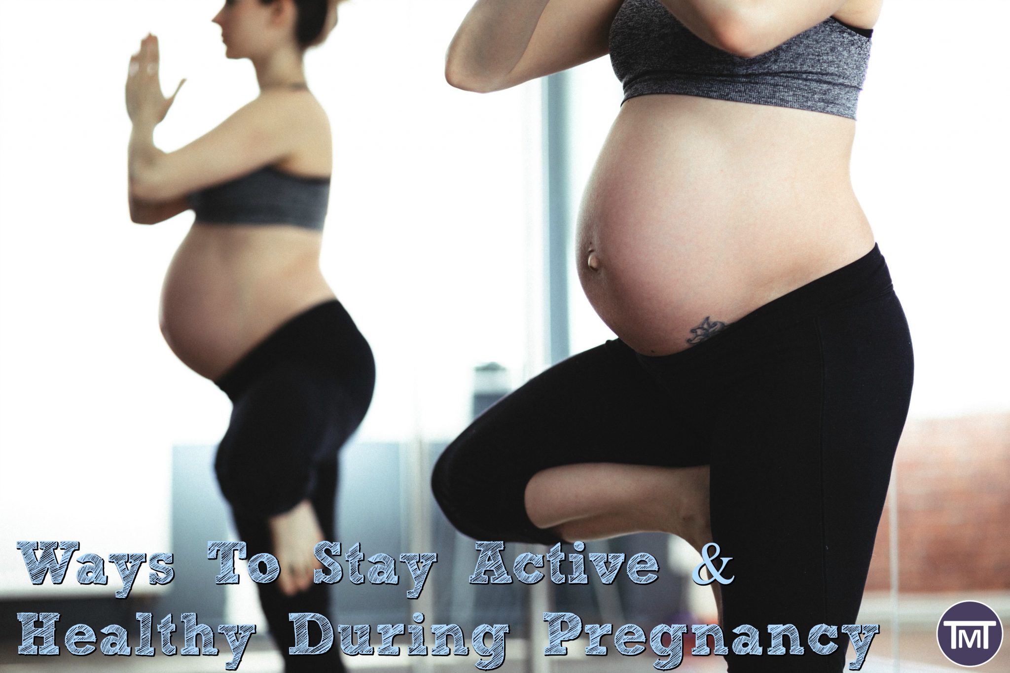 pregnant yoga mother staying active and healthy during pregnancy