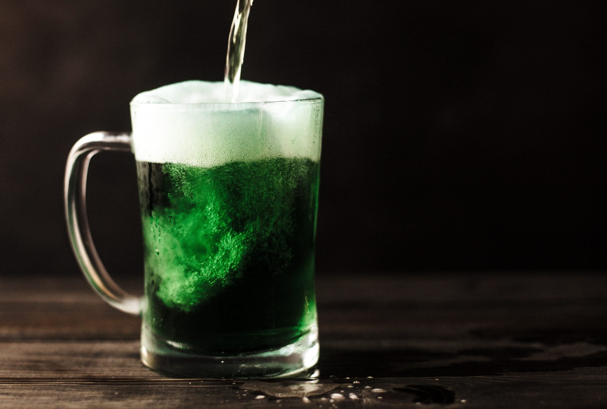 green irish drink